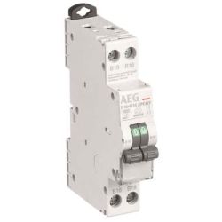 AEG EPC611 B16 Leitungsschutzschalter UC B 16A 2p 230V 6kA 1TE Zusatzeinr. mögl.