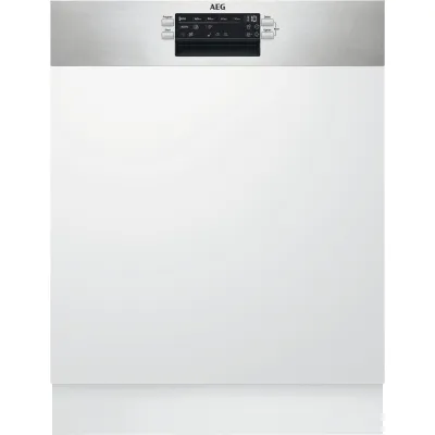 AEG Einbaugeschirrspüler FES5368XZM | 60cm | 13 Maßgedecke | AirDry | ExtraHygiene | Edelstahl | 42dB
