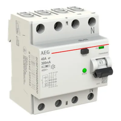 AEG FI-Schutzschalter FN440/B300 | Typ B | 4-polig | 40A | 300mA | 440V | Fehlerstromschutzschalter | REG