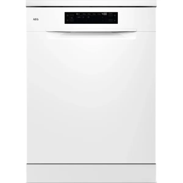 AEG Geschirrspüler Standgerät GF6202B1SGW | 60cm | 13 Maßgedecke | Energieklasse B | 44 dB | Besteckkorb | Weiß