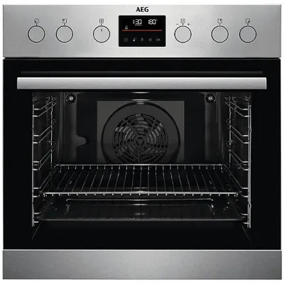 AEG Herd-Set KOMBI3026P OU5PE40SM+TA64RAS6XB | Einbauherd Pyrolyse | Glaskeramikkochfeld 60cm | 72L | A++ | Edelstahl