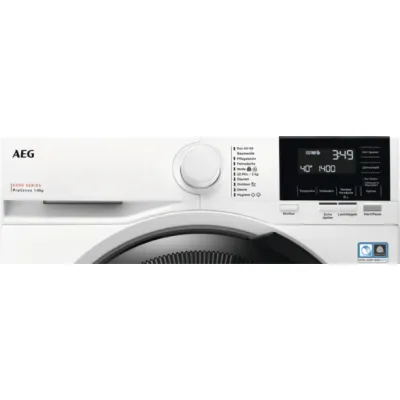 AEG Waschmaschine Frontlader LR6F60488 | 8 kg | 1400 U/min | Energieklasse A | ProSense | Dampfprogramm | Weiß