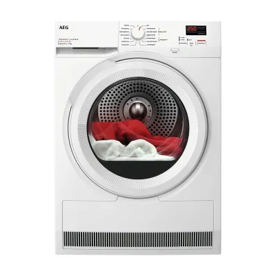 AEG Wärmepumpentrockner TR7C40698 | 9 kg | SensiDry | ProSense | MixDry Programm | EasyClean Filter | Weiß