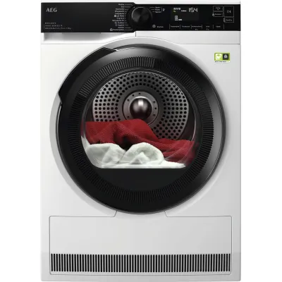 AEG Wärmepumpentrockner TR9W75789 | 8 kg | AbsoluteCare Plus | 3D-Scan | ProSense | App-Steuerung | Weiß