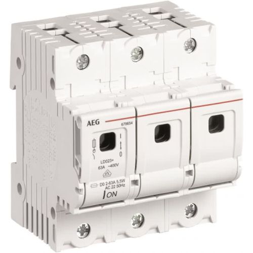 Bild: AEG LD023+ Sich.-Lasttrennschalter D02 3 polig 63A
