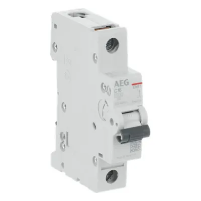 AEG Leitungsschutzschalter EN61C16 | LS-Schalter C16A 1-polig 400V | 6kA | IP40 | plombierbar