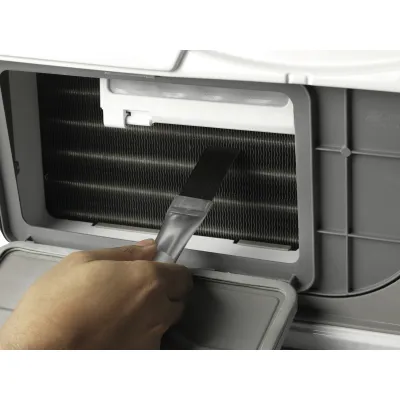 AEG Lamellenreinigungsbürste M4YM3002 9029865533 | für Wärmetauscher & Trockner | Edelstahl-Aluminium | silbern