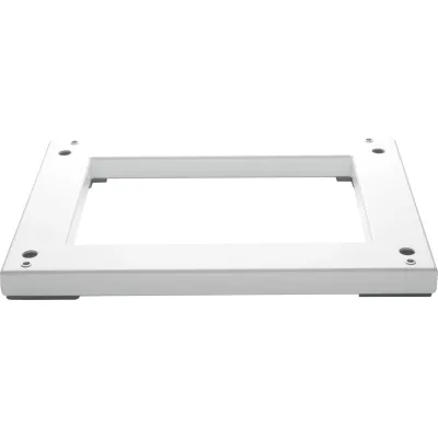 AEG Unterbausockel M6WHBP01 | Waschmaschinen Sockel | Höhenausgleichsrahmen 59,2x56x4cm | integrierbar | weiß