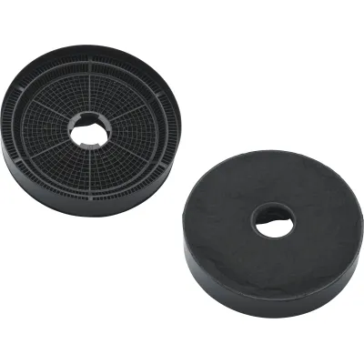 AEG | Aktivkohlefilter MCFB52 902980095 | LongLife Ersatzfilter Dunstabzugshaube | rund | spülmaschinenfest | 2 Stück