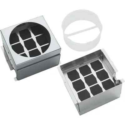 AEG Steinkohlefilter MCFB53 902980096 | Aktivkohlefilter für Dunstabzugshaube | regenerierbar | rund | schwarz