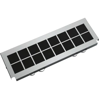 AEG | Aktivkohlefilter Dunstabzugshaube | MCFB75 9029803021 | rechteckig 418x140x40mm | regenerierbar | schwarz