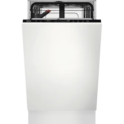 AEG FSE73427P Geschirrspüler vollintegrierbar 45cm | 9 Maßgedecke | 44dB | AirDry | Schwarz (B-Ware)