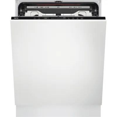 AEG Einbau-Geschirrspüler FSE7673XP | vollintegriert 60 cm | 14 Maßgedecke | Energieklasse A | AirDry | 43 dB