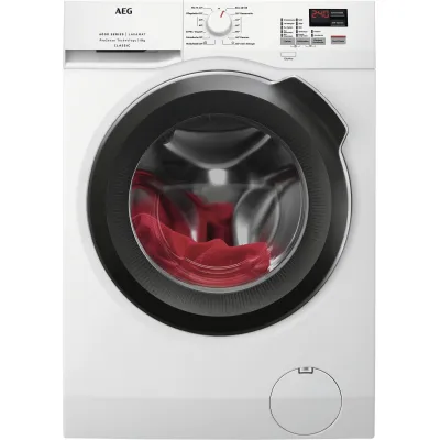 AEG Waschmaschine Frontlader L6FBC41480 | 8 kg | 1.400 U/min | Energieklasse A | ProSense | Weiß