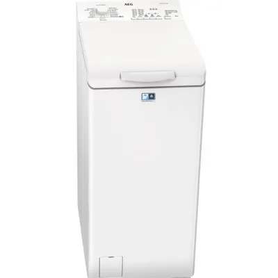 AEG Waschmaschine Toplader LTR5N30268 | 6kg | 1200 U/min | Energieklasse B | Weiß | ProSense | AquaStop