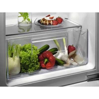 AEG Einbaukühlschrank OSK5O88EE | 142 Liter | dekorfähig | 88 cm Nischenhöhe | OptiSpace | Abtauautomatik | LED | Weiß