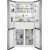 Bild: AEG French Door Kühl-Gefrierkombination RMB952D6VU | 522L | NoFrost | MultiSwitch+ | Edelstahl-Look | 190cm | Klasse D