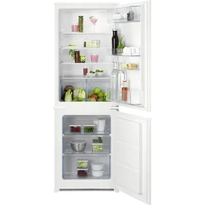 AEG Einbau Kühl-Gefrierkombination TS5S161ES | 233 L | LowFrost | Schlepptürtechnik | 158 cm Nische | weiß