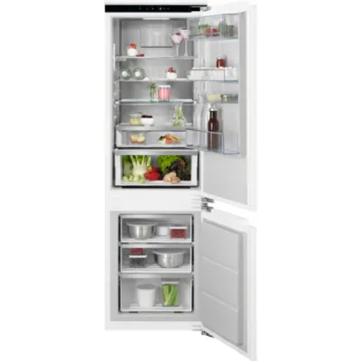 AEG Einbau Kühl-Gefrierkombination TSC8M181DC | 245L | NoFrost | 178cm | 360° Cooling | EEK D | Festtür | Weiß