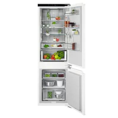 AEG Einbau Kühl-Gefrierkombination TSC8M183CC | 245L | 178cm | NoFrost | TwinTech | GreenZone+ | Energieklasse C | Weiß