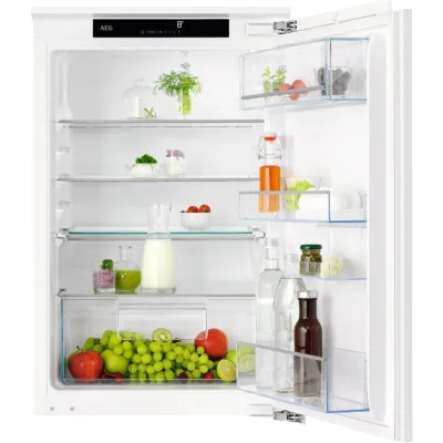 AEG Einbaukühlschrank TSK5O881DF | 137 Liter | OptiSpace | FlexiShelf | LED | 880 mm Nische | Energieklasse D | Weiß