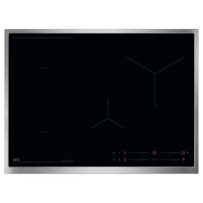AEG Induktionskochfeld OIO74B00UB | 70 cm | Bridge-Funktion | Hob2Hood | PowerBoost | 4 Kochzonen | schwarz