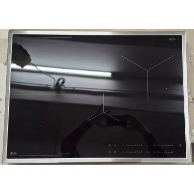 AEG Induktionskochfeld TO74IB00UB | autark | 4 Kochzonen | 70 cm | Bridge-Funktion | PowerBoost | Schwarz (B-Ware)