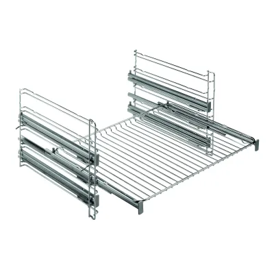 AEG Backauszug TR3LFSTV 3-fach Teleskopauszug | FlexiRunners Vollauszug | Sicherheitsstopp | Edelstahl | 3 Paar