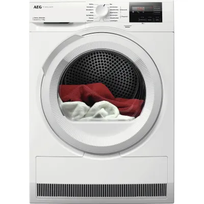 AEG Wärmepumpentrockner TR7T50589 | 8 kg | SensiDry | ProSense | MixDry | Schontrommel | Energieklasse D | weiß