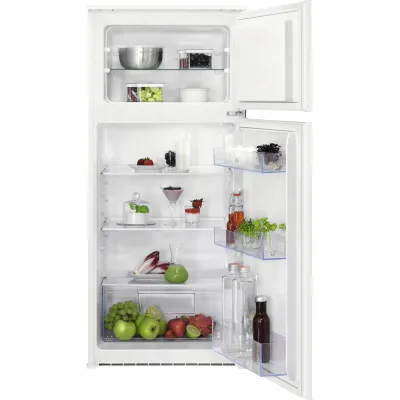 AEG Einbau Kühl-Gefrierkombination TSD5S121ES | 182 L | LowFrost | ColdSense | LED | Schlepptür | 122,5 cm | Weiß