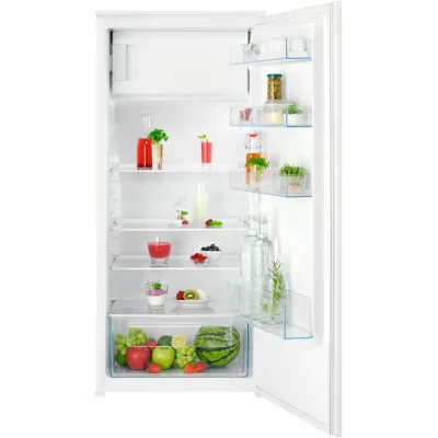 AEG Einbaukühlschrank TSF5O12ES | 122,5 cm Nische | 4-Sterne-Gefrierfach | 188 L | OptiSpace | LED | EEK E | Weiß