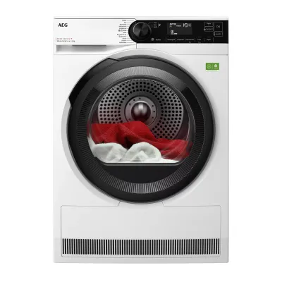 AEG Wärmepumpentrockner TR8W70888 | 8 kg | AbsoluteCare System | MixDry | Woolmark zertifiziert | Weiß