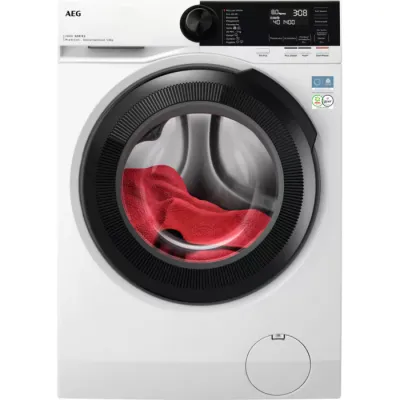 AEG Waschmaschine Frontlader LR7E65488 | 8 kg | 1400 U/min | ProSteam Dampf | UniversalDose | EcoLine A | Weiß