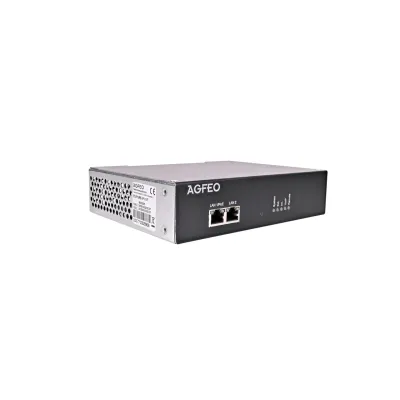 AGFEO Telefonanlage ES PURE-IP X 6101771 | ITK-System 10 User | 6 IP-Kanäle | VoIP bis 30 Kanäle | 19"-Gehäuse