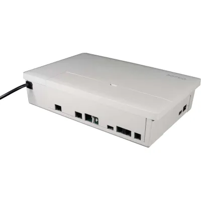 AGFEO Telefonanlage ES 548 | Full-IP System | 12 VoIP-Kanäle | 8 a/b Ports | 4 UP0 | 2 S0 | LAN | Wandmontage