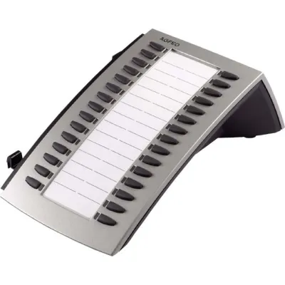 Agfeo Systemtelefonerweiterung STE40 silber Agfeo Systemtelefonerweiterung STE40