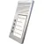 Bild: AGFEO Türsprechanlage DoorSpeak 4 | 6101562 | 4 Klingeltasten | Aufputz | IP33 Feuchtigkeitsschutz | Aluminium | Silber