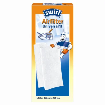 Melitta Abluftfilter Universal 3942902 | Staubsaugerfilter zuschneidbar 168x400mm | Weiß | Papier | 1 Stück