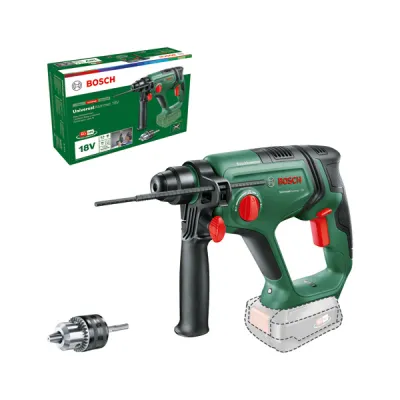 Bosch Akku-Bohrhammer UniversalHammer 18V 06039D6001 | SDS-plus | 2,0 J Schlagenergie | 16 mm Beton | ohne Akku | Grün