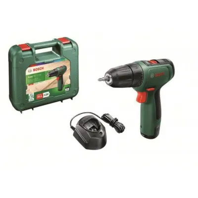 Akku-Bohrschrauber EasyDrill 1200 (grün/schwarz, Li-Ionen Akku 1,5Ah, Koffer)