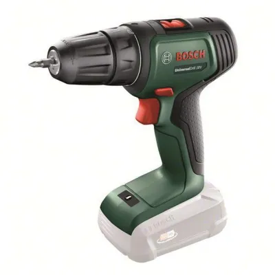 Bosch Akku-Bohrschrauber UniversalDrill 18V | 10 mm Bohrfutter | ohne Akku & Ladegerät | Zweigang