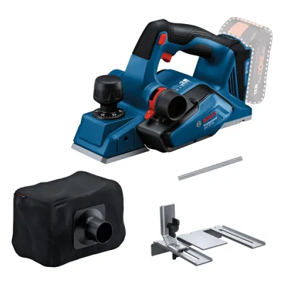 Bosch Akku-Hobel GHO 18V-26 06015B5001 | 18V | 82mm Hobelbreite | brushless | Solo (ohne Akku/Ladegerät) | blau/schwarz