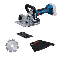 Akku-Flachdübelfräse GFF 18V-22 Professional Solo, 18 Volt (blau/schwarz, ohne A