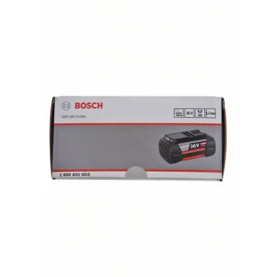 Bosch Werkzeug-Akku 1600A016D3 | Li-Ion Einschubakkupack 36V 6Ah | ECP Zellenschutz | CLI Ladeanzeige | 1,49kg