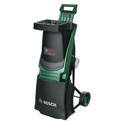 BOSCH Gartenhäcksler UniversalShredder 36V | Akku-Häcksler | kabellos | Stahlmesser | grün/schwarz | ohne Akku/Ladegerät