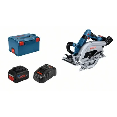 Bosch Akku-Handkreissäge GKS 18V-70 L 06016B9002 | 18V | 2x 5,5Ah ProCORE Akku | 190mm Sägeblatt | L-BOXX | Ladegerät