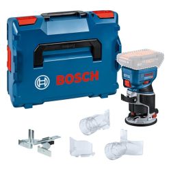 Akku-Kantenfräse GKF 18V-8 Professional solo, 18Volt (blau/schwarz, ohne Akku un