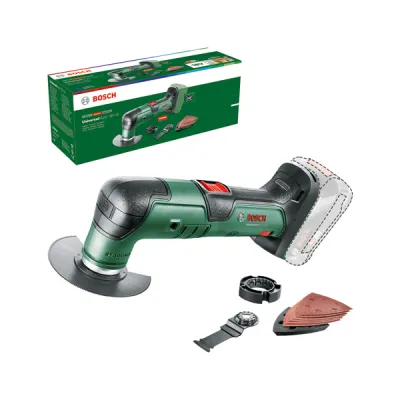Bosch Akku-Multifunktionswerkzeug UniversalMulti 18V-32 | Oszillierer 18V | Ohne Akku | Schnitzen, Schneiden, Schleifen