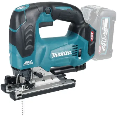 Makita Akku-Pendelhubstichsäge JV002GZ 40V max | ohne Akku & Ladegerät | Schnitttiefe Holz 135 mm | schwenkbar 45°