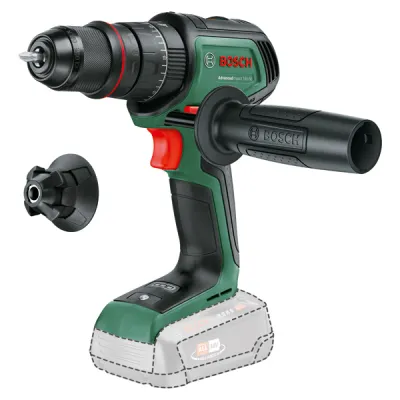Bosch Akku-Schlagbohrmaschine AdvancedImpact 18V-80 06039E2100 | 18V | 82 Nm | bürstenlos | QuickSnap | ohne Akku | grün